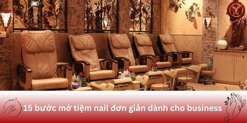 các bước mở tiệm nail