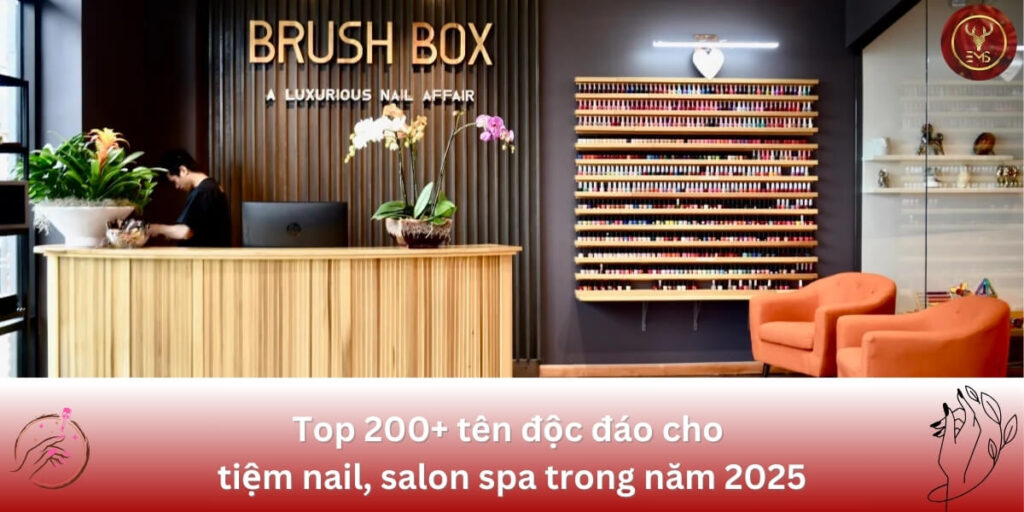 tên cho tiệm nail salon spa