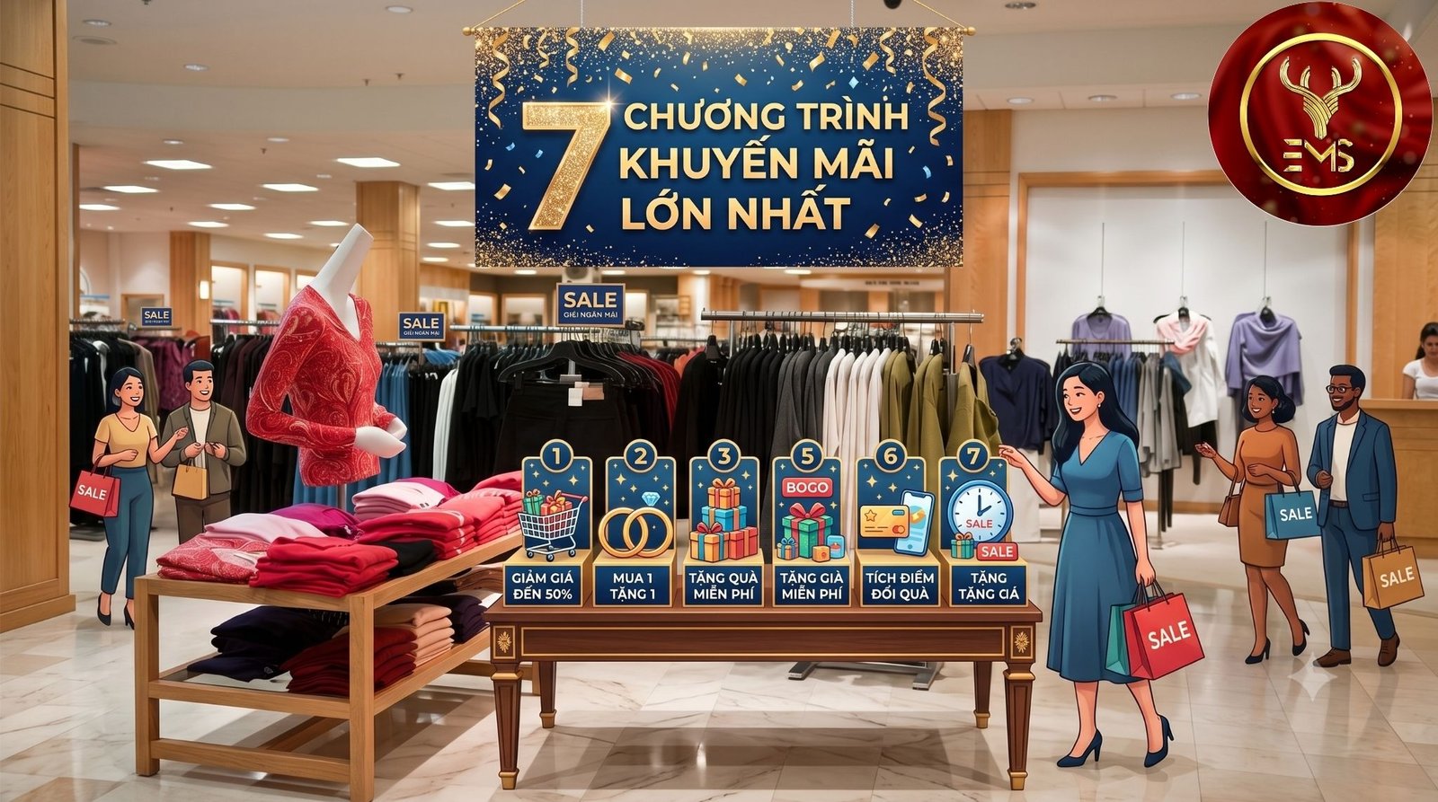 Khuyến mãi bán lẻ: 7 cách giúp tăng doanh số